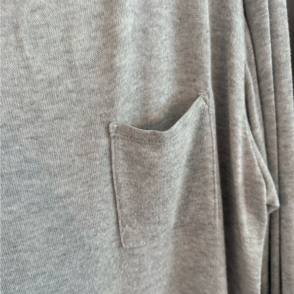 stars above -Women's Perfectly Cozy Lounge Sweatshirt 
Light Gray Size L - Picture 4 of 7